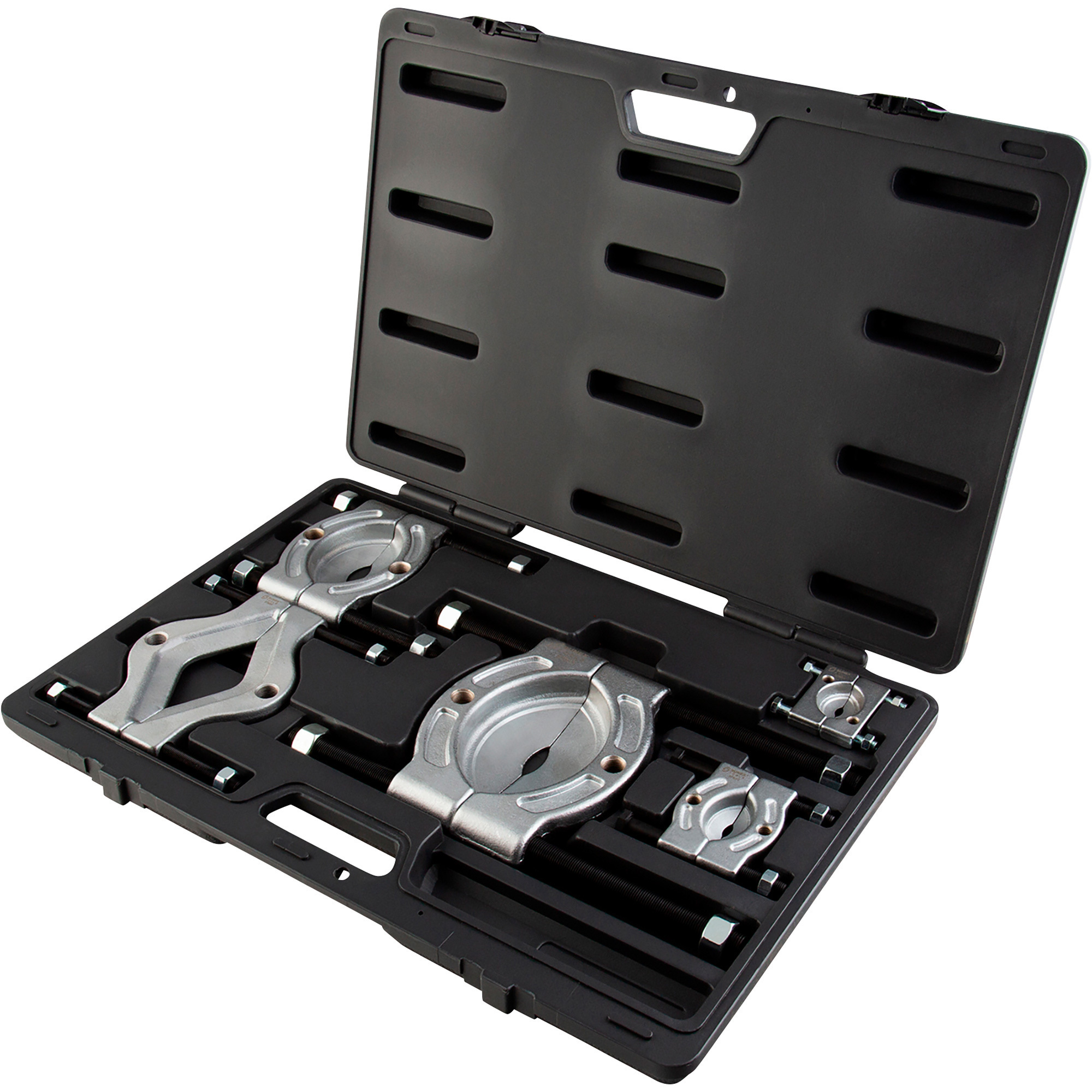 Sunex Tools Bearing Splitter Set — 5 Pieces, Rotomolded Plastic Case, Model# 57BSKIT